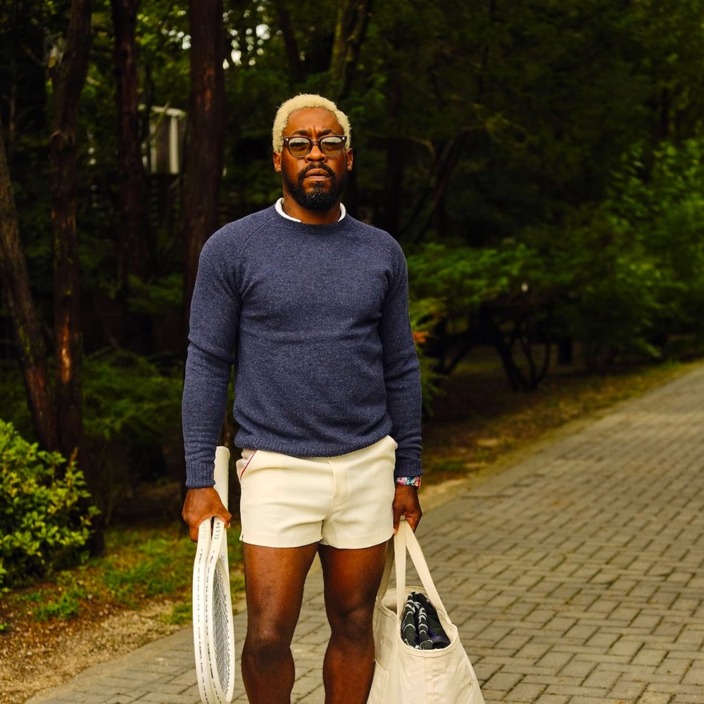 Huckberry Navy Crewneck Sweater